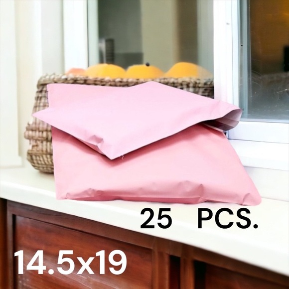 Office 25 145x19 Poly Mailers Pale Pink Shipping Envelopes Price Is